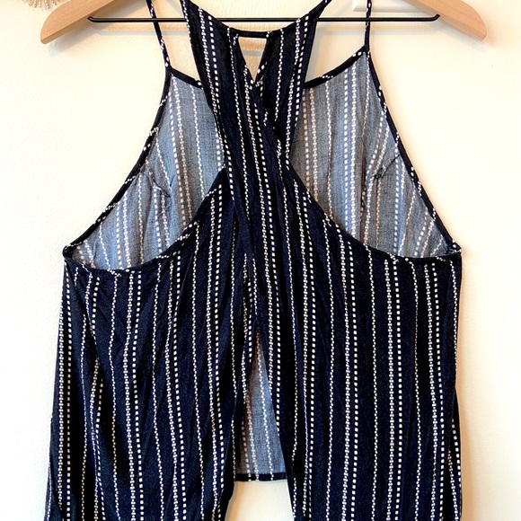 SOLD Lush Split Back Tank Top - Picture 2 of 2